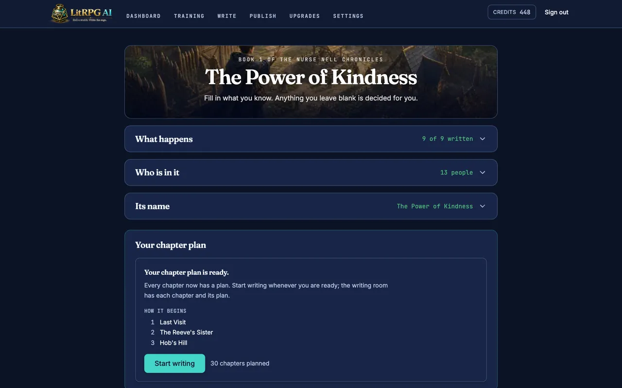 LitRPG AI Step 4
